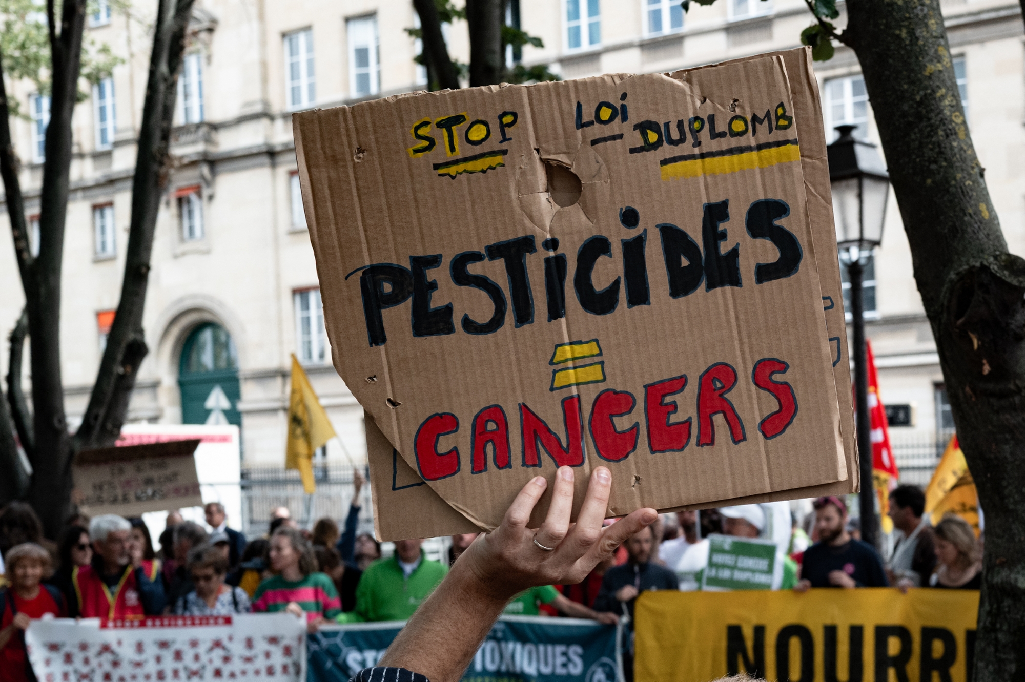 Mensonges, pesticides et profit : la loi Duplomb ou loi de la honte.